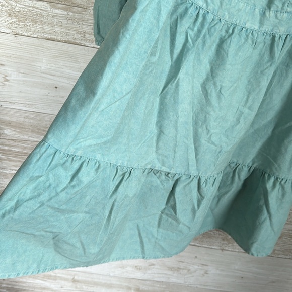 Ava & Viv Balloon 3/4 Sleeve A-line Tiered Dress Size X - Picture 7 of 8